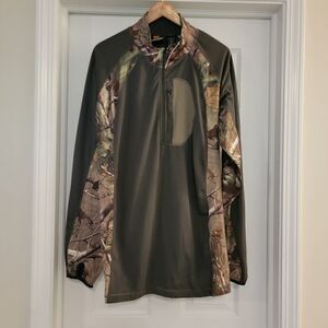 Bushmaster quarter-zip camo size XL